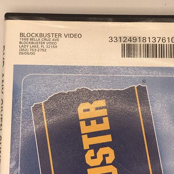 Blockbuster Video DVD Rental Case Lady Lake FL Any Given Sunday Pacino Football - Picture 3 of 5